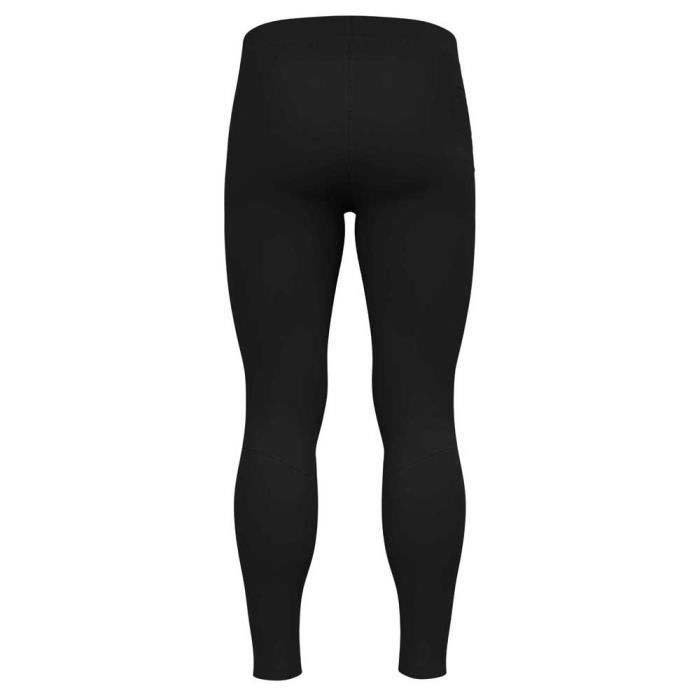 Collant De Course Femme ODLO Essential – Noir, Tissu Recyclé, Poche Téléphone – Pour Running, Fitness