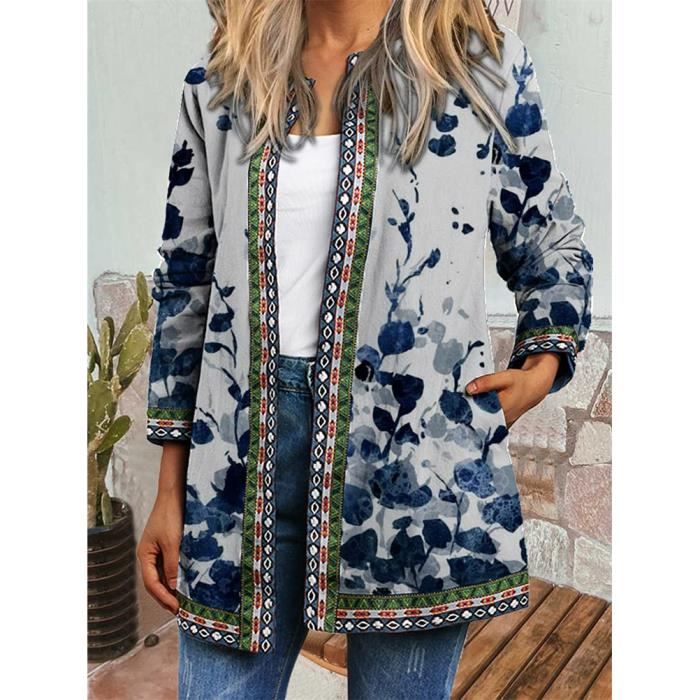Manteau new arrivals femme ethnique