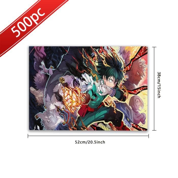 Ravensburger Puzzle 500 P - Les Super-Héros / My Hero Academia - My Hero Academia pas cher