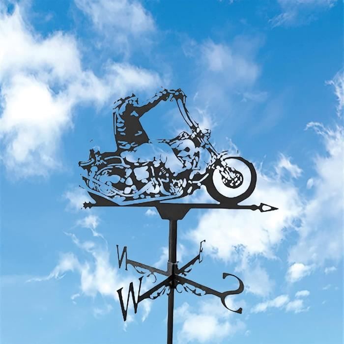 Modèle De Moto En Fer Rétro - Miniature Décorative 20x12cm - Sculpture Métal Main - Idée Cadeau Et Collection