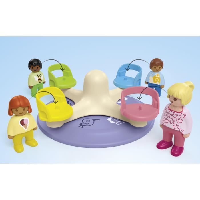 Lot De 21 Personnages Playmobil 123 – Famille Fille Garçon – Figurines D’occasion