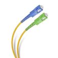20 Mètres Câble à Fibre Optique (jarretière Optique) Compatible Freebox - 20M-3