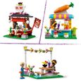 LEGO® 41701 Friends Le Marché de Street Food, avec Jouet Camion Tacos et Bar à Jus, Idée de Cadeau Créatif pour Enfants +6 ans-3