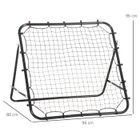 Filet De Rebond SPORTNOW 5 Angles – 120x73x112 Cm, Pliable, Pour Football Tennis Handball