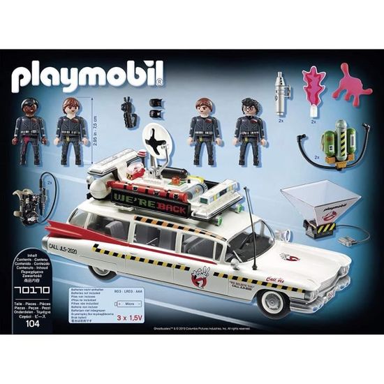 Ghostbusters ecto 1a playmobil on sale