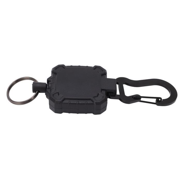 Porte-clés Extensible Tactique – Mousqueton à Ressort, Anti-perte, Pour Outdoor Et Chasse !