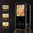 AGPTEK 64Go MP3 Bluetooth 5.3 avec Haut-Parleur, 2.4" Grand Écran Lecteur Musical en Métal Son sans Perte avec Bouton Tactile-5