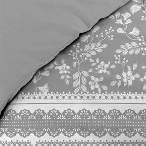 Housse de couette - L'effet papillon - 100% gaze de coton 125 gr/m² - Terracotta - 59.90