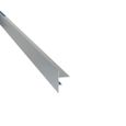 Profilé de finition clipsable pour terrasse sur plots - Jouplast - Gris - 70 mmmm-0