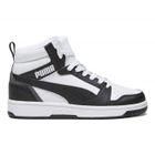 Chaussures de basket - Puma - Rebound V6 Mid Jr - Blanc - Enfant - Garçon