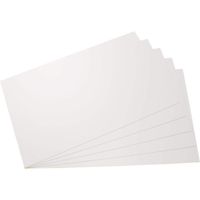 Plaques PS en fort polystyrène blanc 210mm x 148mm x 2mm - KTS KG