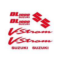 Stickers Suzuki DL 1000 Vstrom Ref: MOTO-131 Rouge