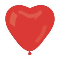 Ballons géants en forme de coeur rouge bio - Marque - Modèle - Ballon classique - Hélium - Pompe hélium