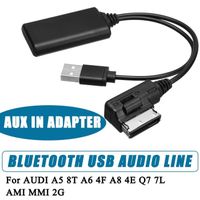 Adaptateur USB récepteur de câble, Module compatible Bluetooth pour voiture, AMI MMI 2G pour Audi AMI Q5 A5 A
