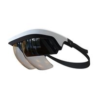 Lunettes 3D,casque de réalité virtuelle VR intelligent, lunettes 3D en réalité augmentée, pour iPhone et Android - HRBOX2[B730]