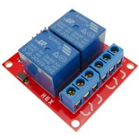 CableMarkt - Module 2 relais compatible avec Arduino ARM PIC AVR DSP STM32 A025