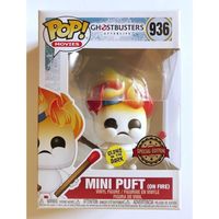Figurine Funko Pop! Mini Puft on Fire Glow in the Dark 936 Exclusive - Ghostbusters Afterlife