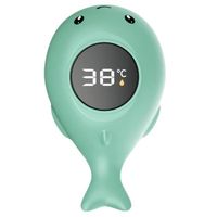 Thermomètre à eau de bain pour bébé, thermomètre à eau pour bébé, thermomètre de baignoire pour bébé et nouveau-né (vert)