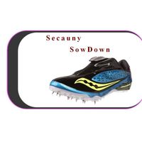 Chaussures de Course compétition Saucony Sowdown Mixte - Athlétisme - Bleu:Noir - Adulte - Drop 7 mm