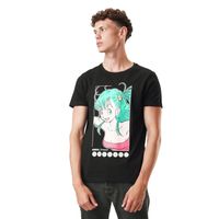 [ X ] CAPSLAB Tee shirt homme 100% coton DRAGON BALL, t-shirt homme, regular fit, col rond & manches courtes - noir taille M