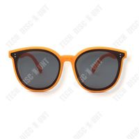 TD® Lunettes de soleil pour enfants lunettes de mode tendance carré nouveau bébé lunettes de soleil lunettes lunettes en silicone