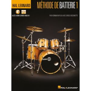 PARTITION Hal Leonard Méthode de Batterie 1