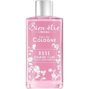 EAU DE TOILETTE Bien-Être - Eau De Cologn Rose Au Parfum De Gérani