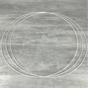 MegaCrea DIY Armature abat-jour cercle Ø 20 cm métal