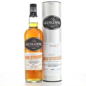 WHISKY BOURBON SCOTCH Glengoyne Cask Strength Highland Single Malt 58.9°