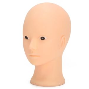 TÊTE DE MANNEQUIN OLL Modèle de tête d'enseignement tête de mannequin porte-perruque modèle (circonférence de la tête 49cm) pas de modèle 111640