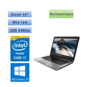 ORDINATEUR PORTABLE HP ProBook 640 G1 - Windows 10 - i7 8Go 240Go SSD 