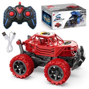 Voiture Télécommandée Spider Enfant - 2.4GHz RC F1 Avec Lumière, Rotation 360° Et Pulvérisation - Cadeau 3-9 Ans