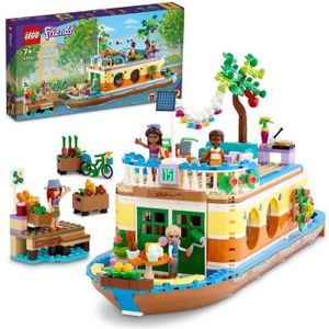 ASSEMBLAGE CONSTRUCTION LEGO® 41702 Friends La Péniche, Jouet Bateau pour 