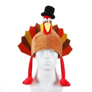 DÉGUISEMENT - PANOPLIE Casquette,Chapeau dinde en peluche pour Thanksgivi