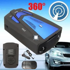 Détecteur de radar laser pour voitures, avec vitesse d'invite vocale,  système d'alarme de vitesse du véhicule, affichage LED, mode CityHighway