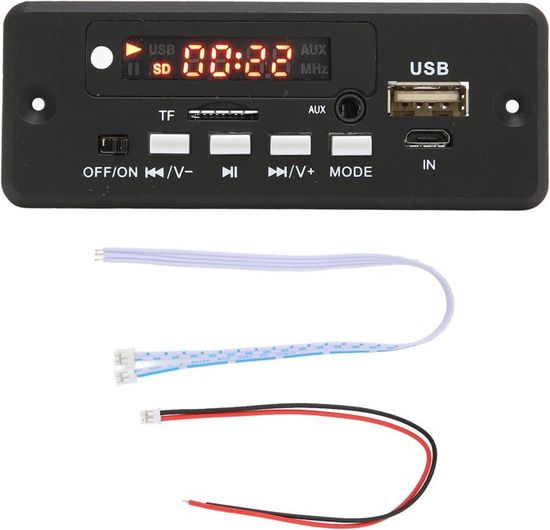 Aihasd 2 Pezzi Décodeur Sans Perte Mp3