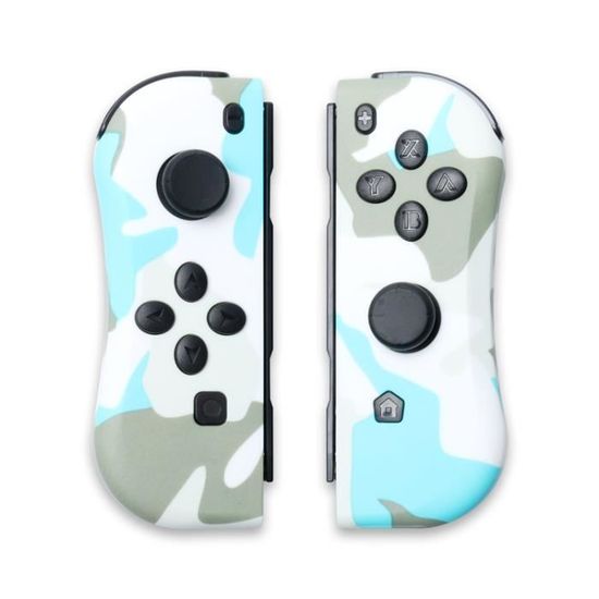 Console Joy-con Contrôleurs de jeu Camouflage convient pour Nintendo Switch (Droit+Gauche)