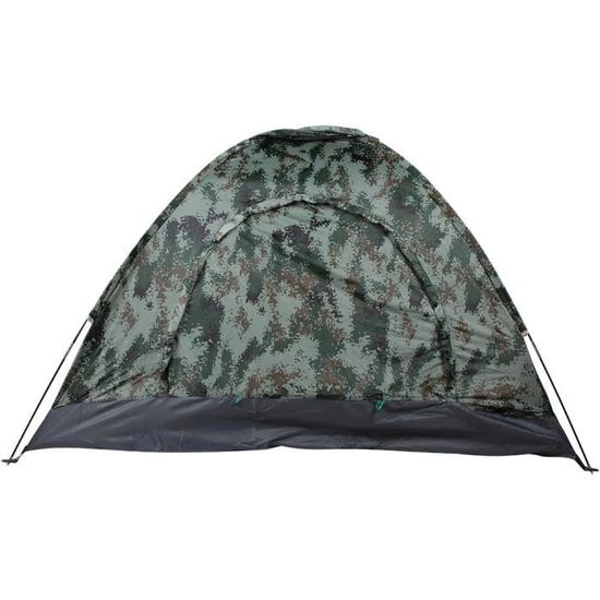 vidaXL Tente familiale tipi 6 personnes camouflage imperméable