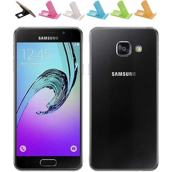 Samsung Galaxy A5 2016 16 Go Noir Occasion Débloqué Smartphone