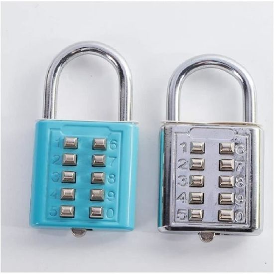 Serrure Numérique à Bouton-Poussoir Home Secure™ HS13187 | Verrouillage De Porte Électronique Argenté