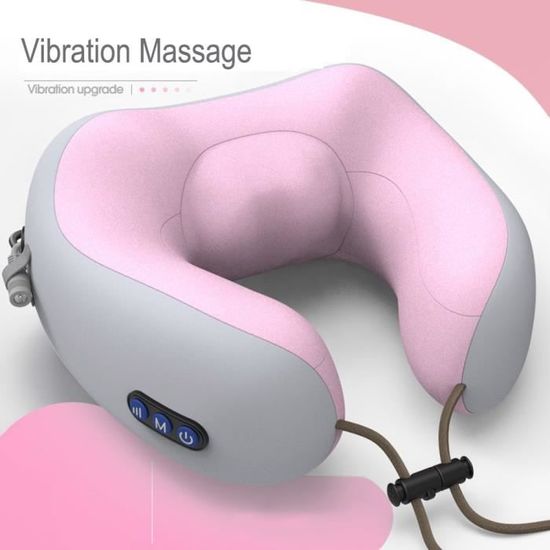 Oreiller De Massage Visage - Mousse à Mémoire De Forme, Diamètre 28,5 Cm, Neuf