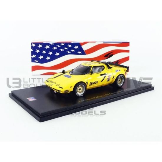 Lancia Stratos (Jaune) Minichamps - 1/43ème en boite