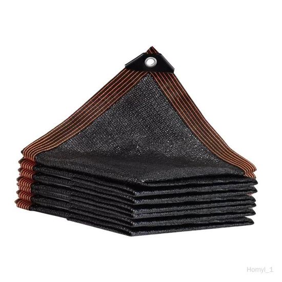 XYXH Filet D'ombrage Noir 8x10m, Filet Protection Solaire Serre, Toile XYXH Filet D'ombrage Noir 8x10m, Filet Protection Solaire Serre, Toile
