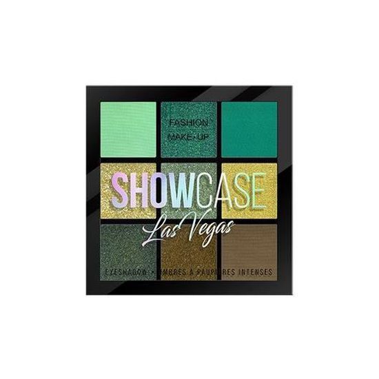 Palette D'ombres à Paupières Vintage Noir - Fashion Make-Up - 4.2g - Effet Mat Et Satin - Date De Péremption 08/2030