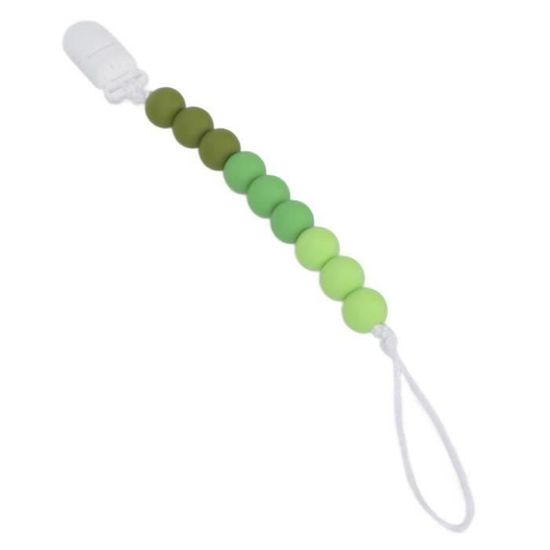 Oli & Carol Ana Banana – Boîte à Tétine Caoutchouc Naturel, Jouet Dentition Bébé
