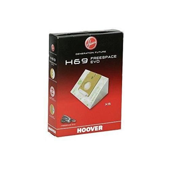 Hoover H69 FV70 FV71 fonds sacs pour aspirateur 35601053 5 Pack Authentique 