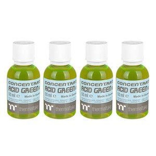 THERMALTAKE Concentrate Acid Green (UV) - Liquide concentré de refroidissement 4 flacons - Vert acide fluo