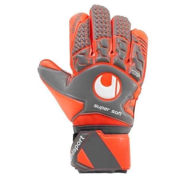 UHLSPORT Gants de gardien de but de football Aerored Supersoft