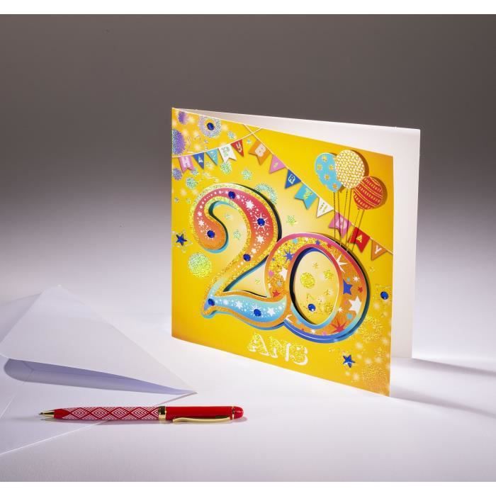 Carte Anniversaire Ans Cdiscount