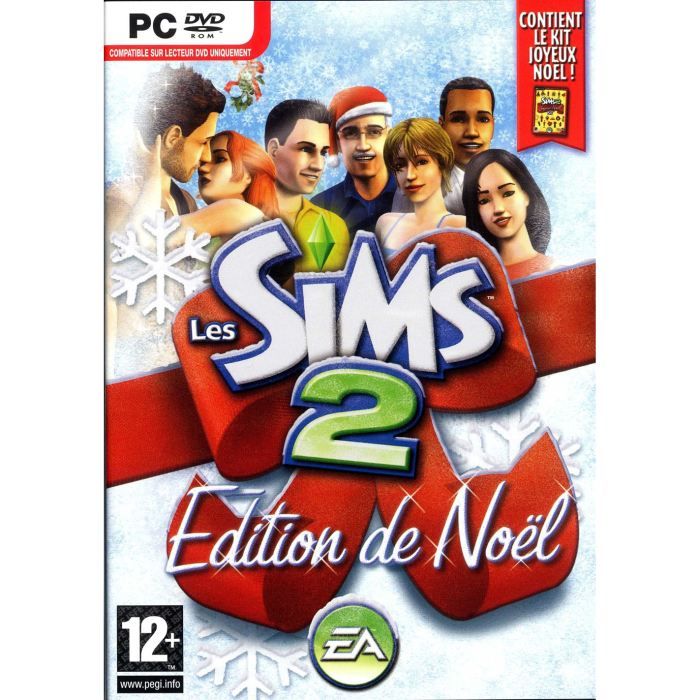 LES SIMS 2 EDITION DE NOËL + KIT JOYEUX NOEL / JEU